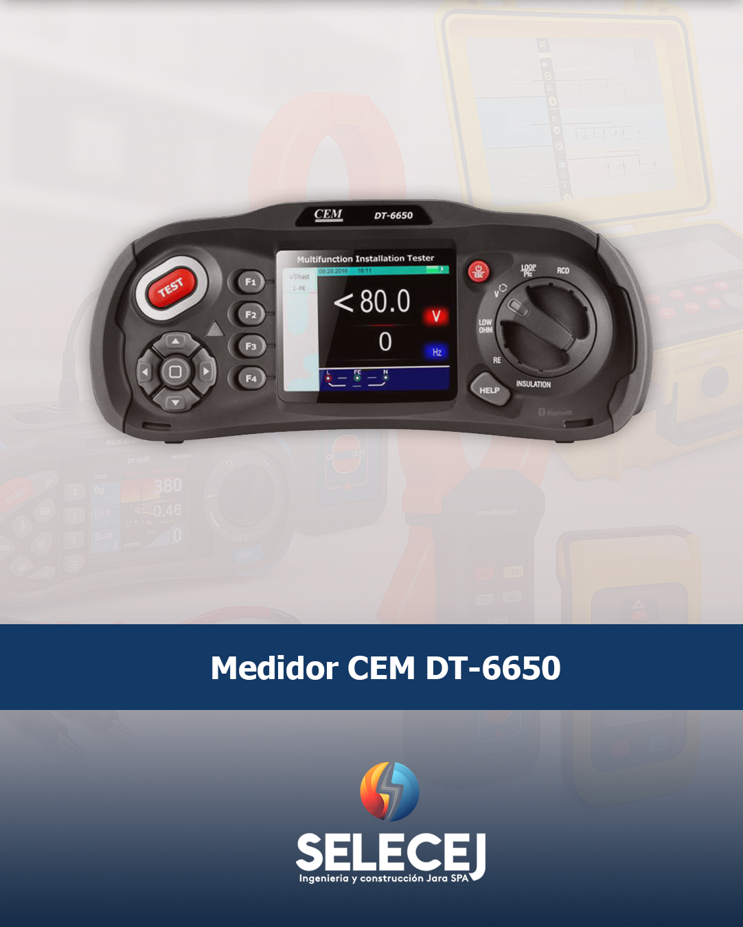 Medidor CEM DT-6650